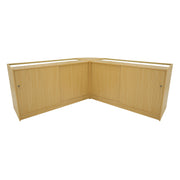 Apollo LED Shop Counter Set LM60 and 2 x K1500 - Maple