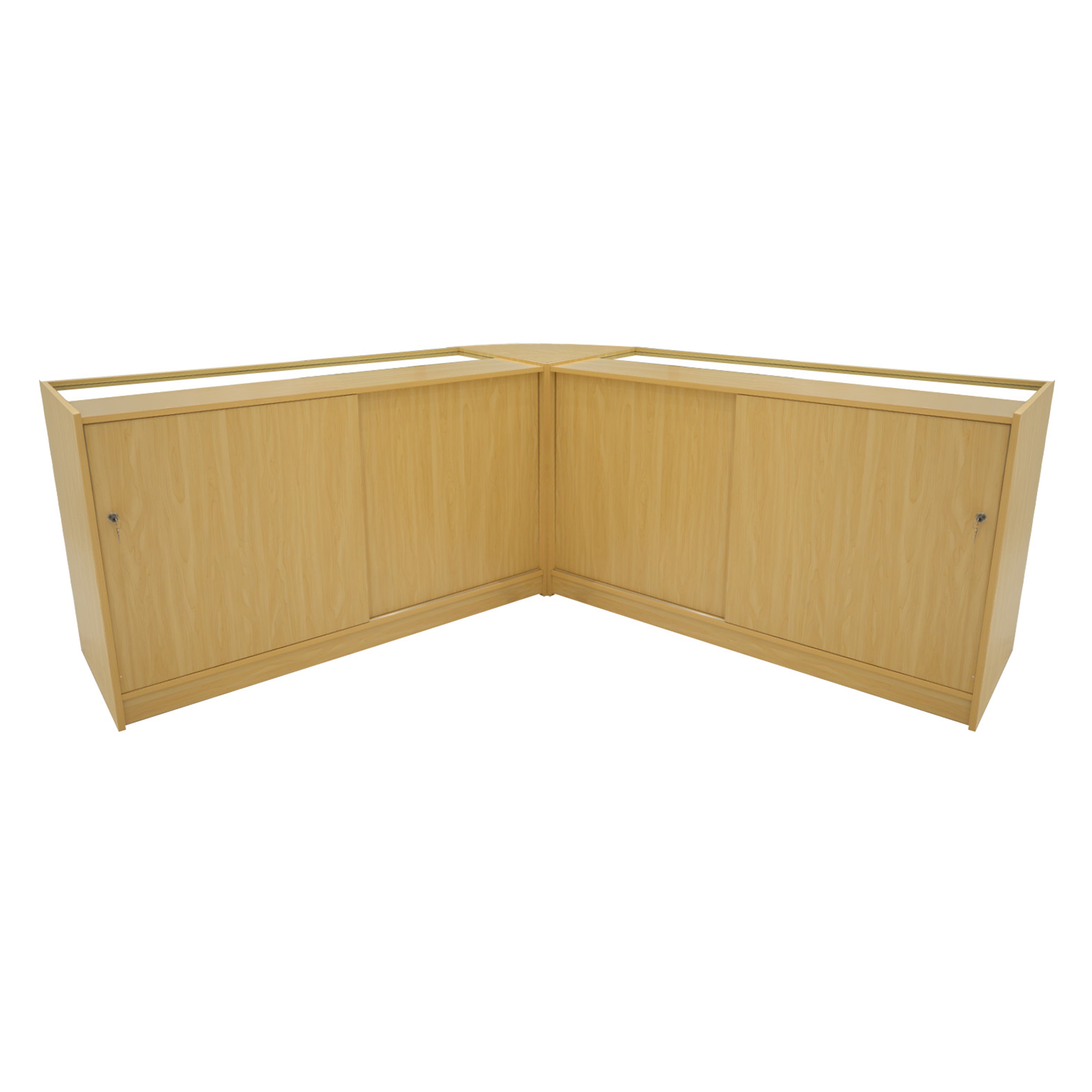 Demeter LED Shop Counter Set – K1500, B1500 & LM60 – Maple Finish
