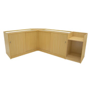 Gravity LED Shop Counter Set (B1500, C1500, TB60 & CM60) – Maple