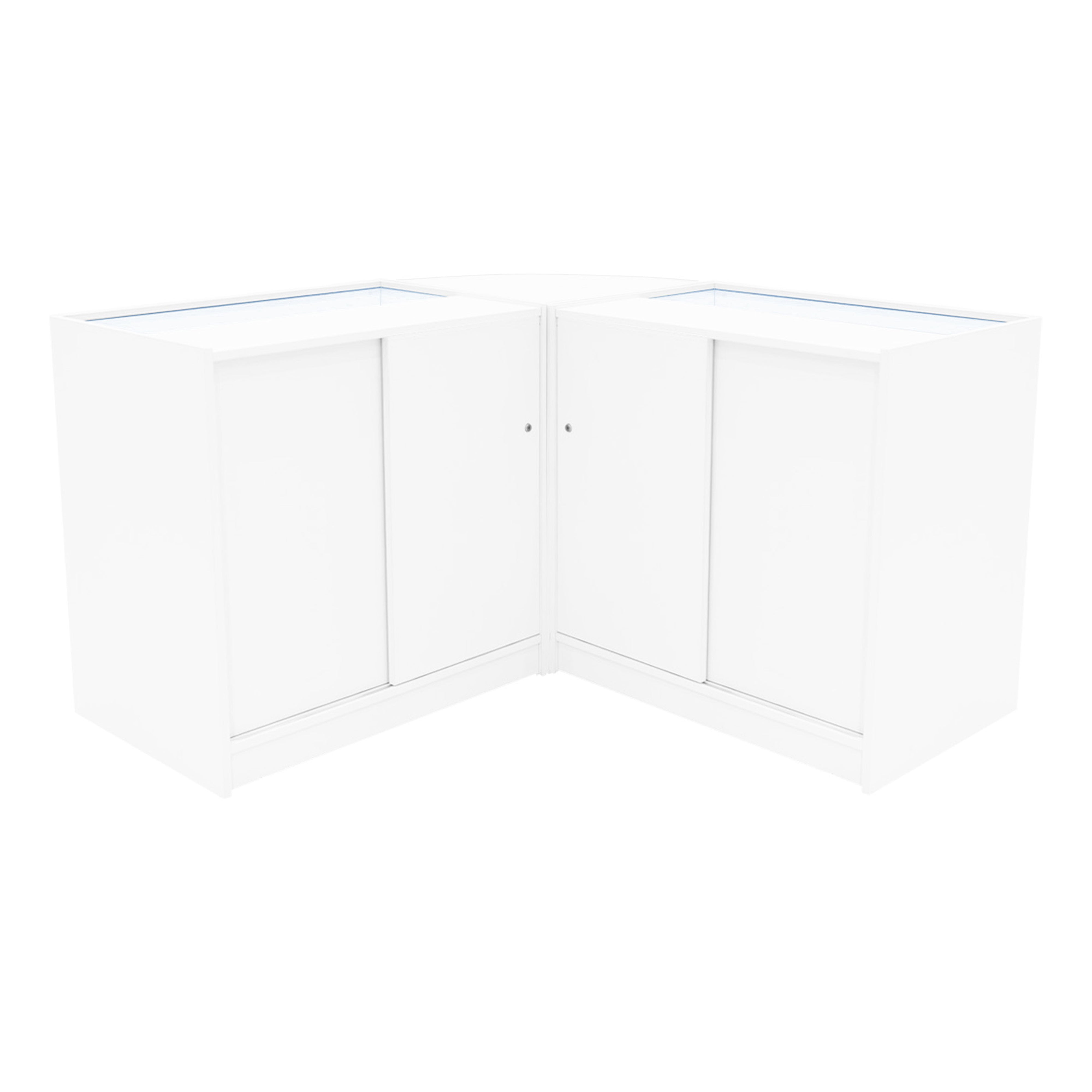 Harmonia LED Shop Counter Set – B900, C900 and LM60 (White)