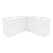 Theseus LED Shop Counter Set LM60 with 2x B1200, White