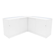 Andromeda LED Shop Counter Set with LM60 and 2× C1200 Lights – White