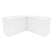 Apollo LED Shop Counter Set LM60 with Two K1200 Modules – White