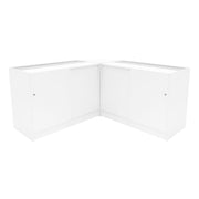 Demeter LED Shop Counter Set (K1200, B1200, LM60) – White