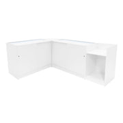 Hyperion LED Shop Counter Set (K1200, B1200, TB60, LM60) – White