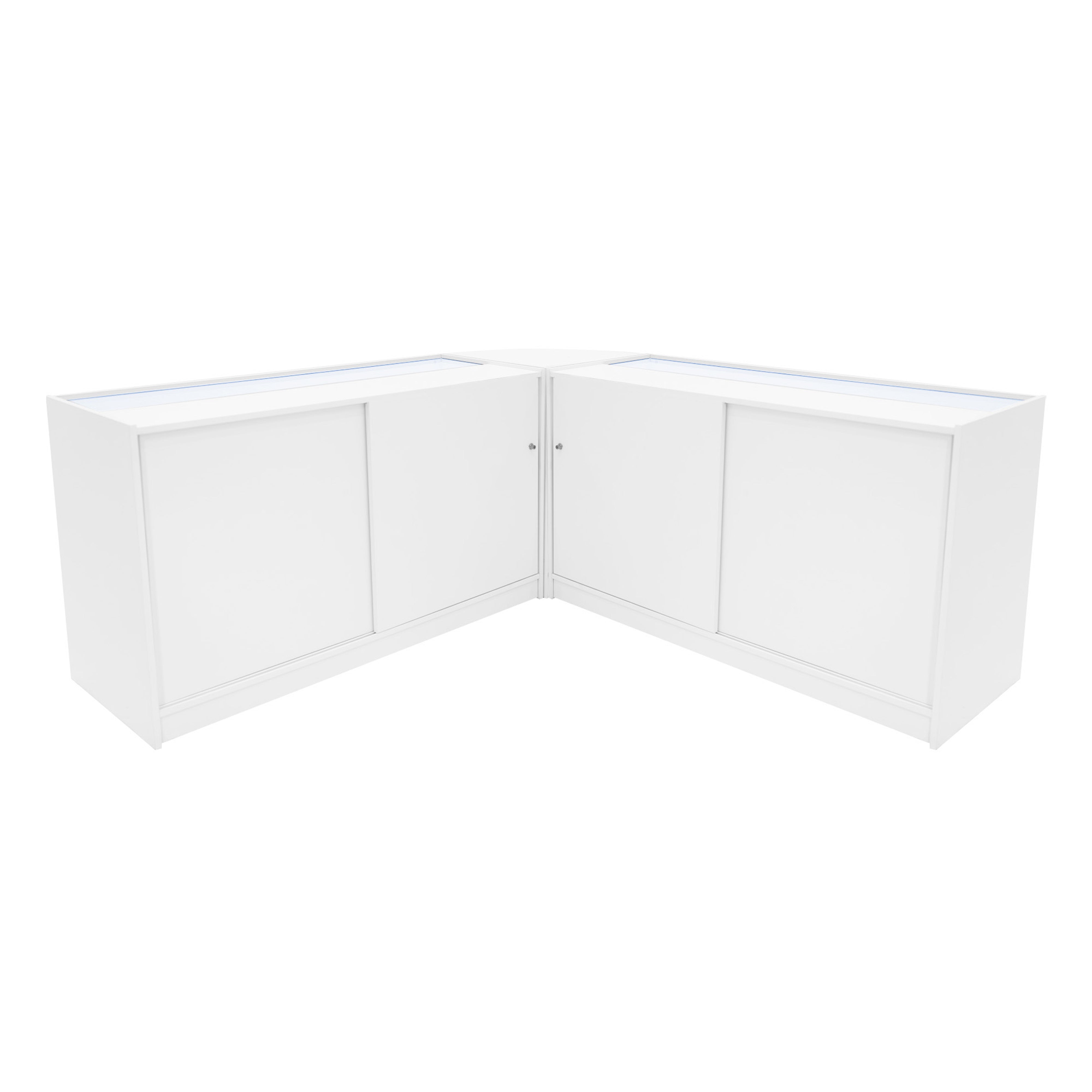 Selene LED Shop Counter Set – CM60 with Two C1500 Modules (White)
