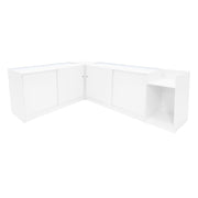 Phoenix LED Shop Counter Set CM60, TB60, and 2x C1500 – White