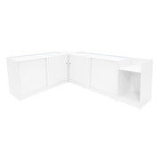 Gravity LED Shop Counter Set: B1500, C1500, TB60, CM60 – White