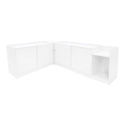 Astro LED Shop Counter Set LM60, TB60, and 2x K1500 – White