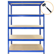 Q-Rax Blue Metal Racking Units – 120 x 50 x 180 cm
