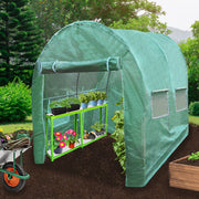 Polytunnel with 25mm Frame, 3m x 2m, Includes Racking