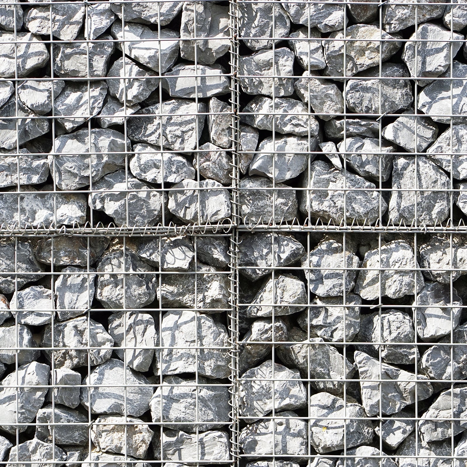Gabion Baskets 100 x 80 x 30 cm – 6 Pack