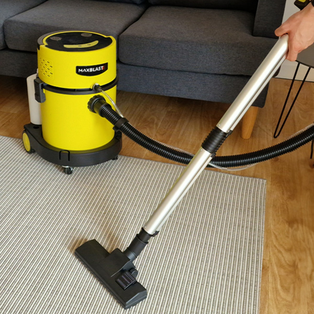 MAXBLAST Wet-Dry Vacuum Cleaner, 20 L Capacity