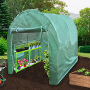 Polytunnel with 19mm Frame, 4m x 2m, Includes Racking