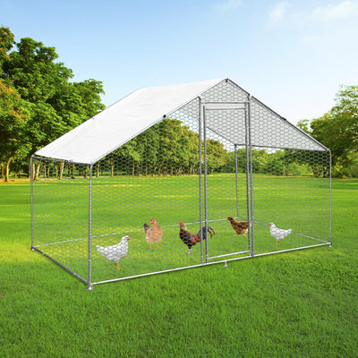 Chicken Run 4m x 2m x 2m - Outdoor Poultry Run